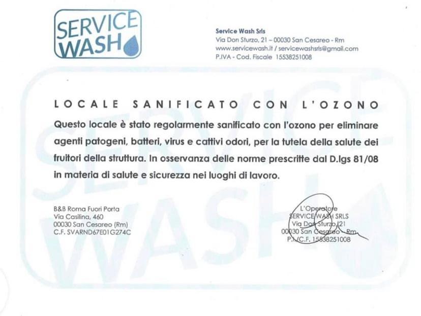 Roma Fuori Porta Acomodação com café da manhã San Cesareo Exterior foto